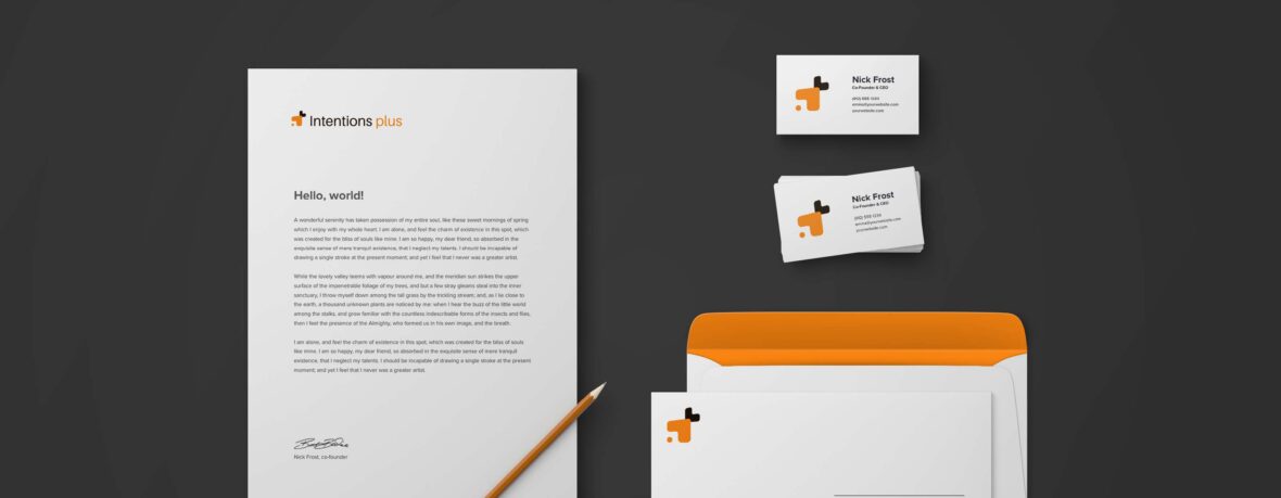 Presentation Concepts Intentions Plus 2 mockup