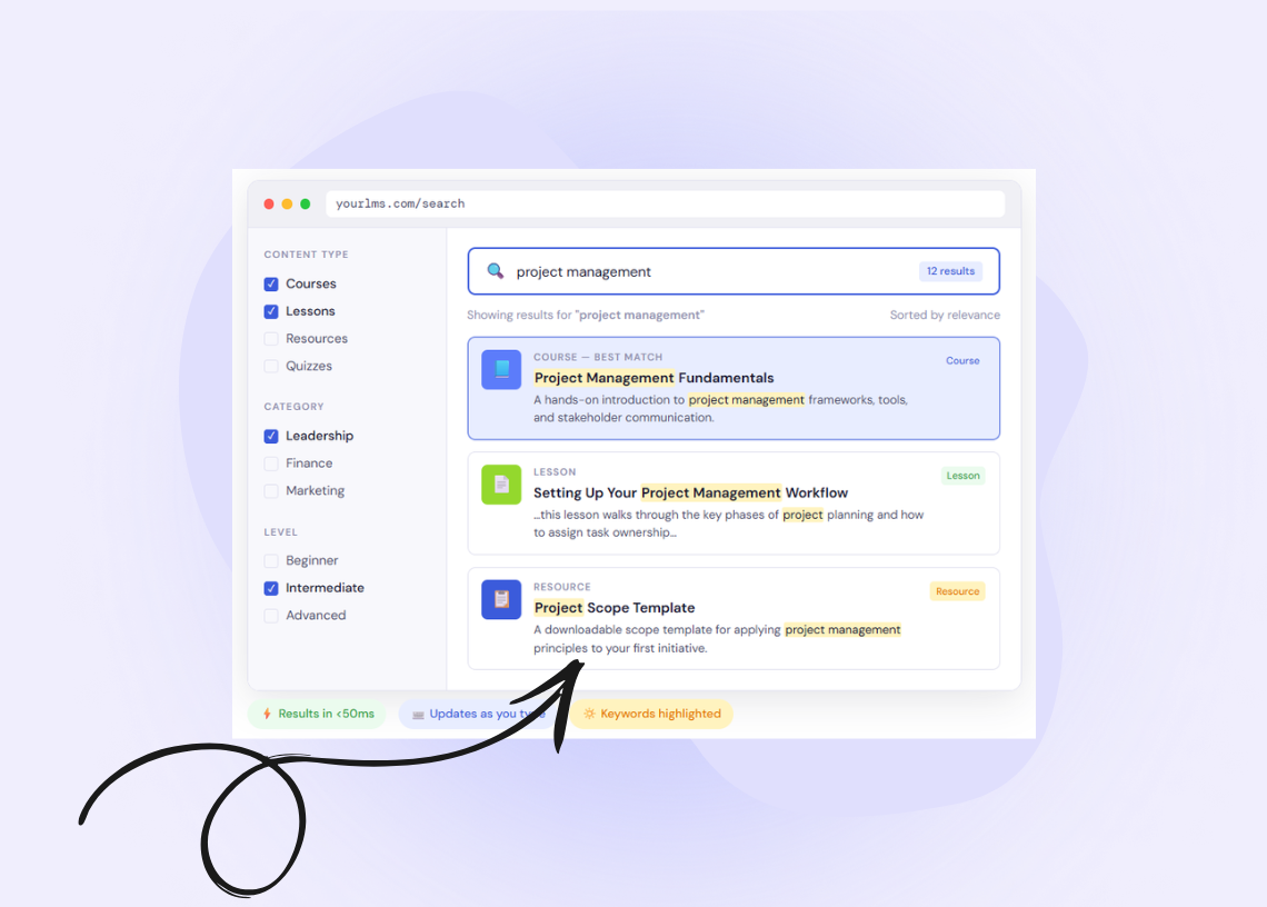 Improving Your WordPress LMS: Powering Better Search & Content Discovery with Algolia