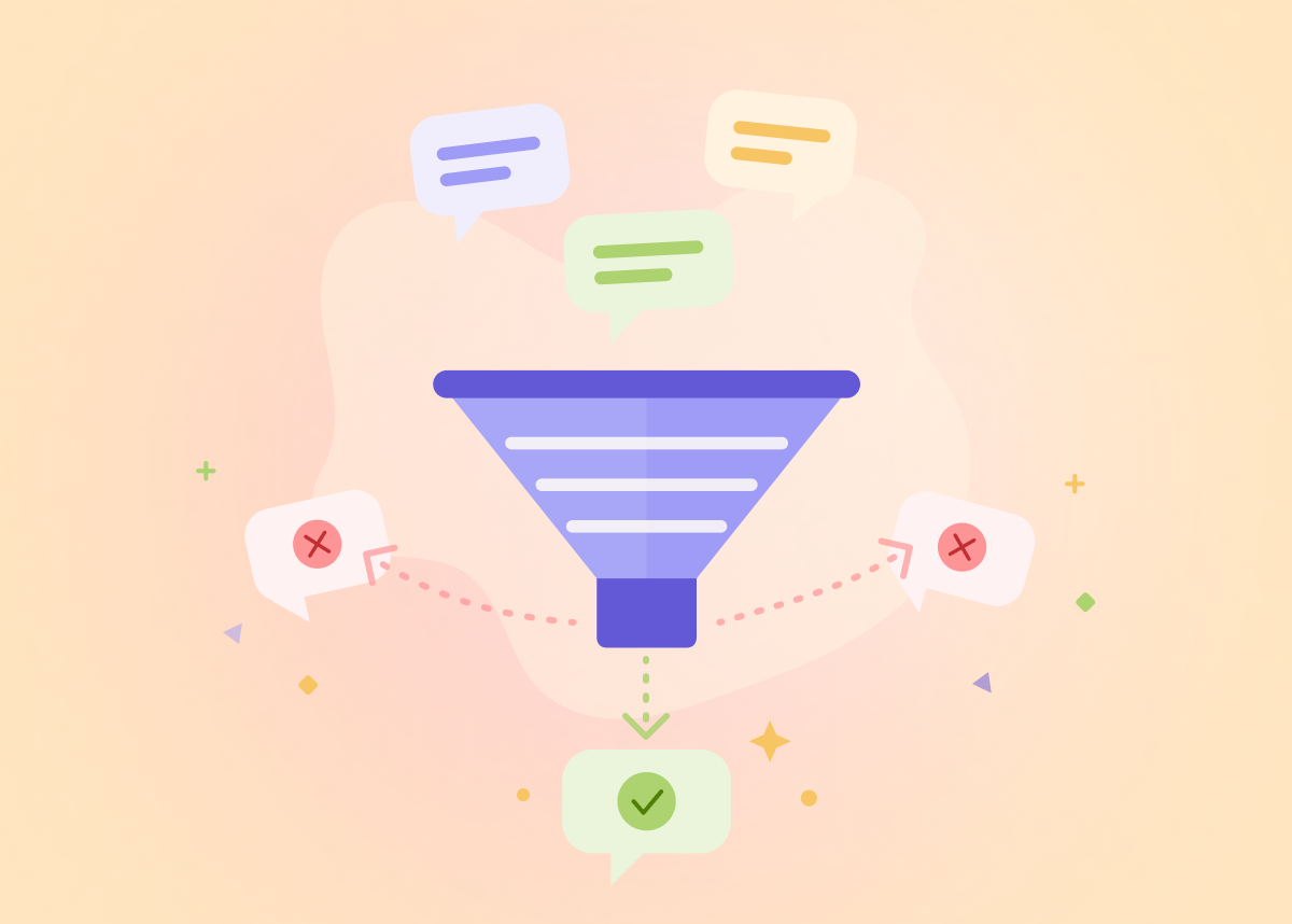 Commenting filtering